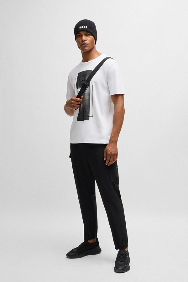 ΜΠΛΟΥΖΑ BOSS - 100 ΛΕΥΚΟ